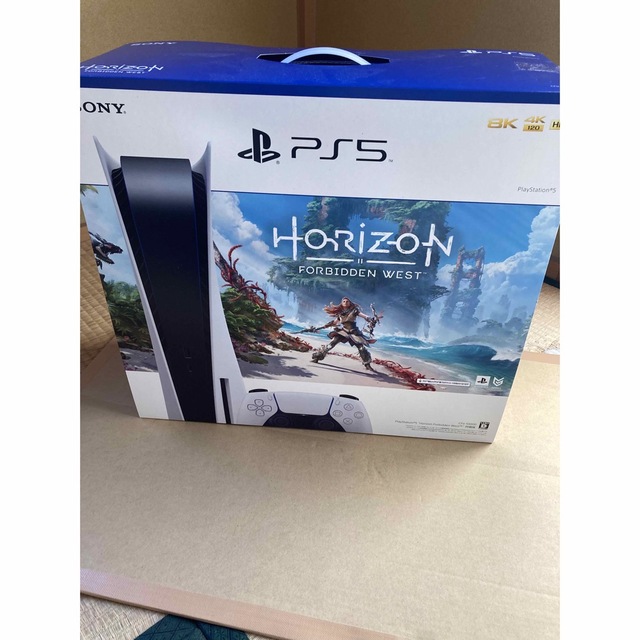PlayStation(プレイステーション)のPlayStation5   “Horizon Forbidden West”  エンタメ/ホビーのゲームソフト/ゲーム機本体(家庭用ゲーム機本体)の商品写真