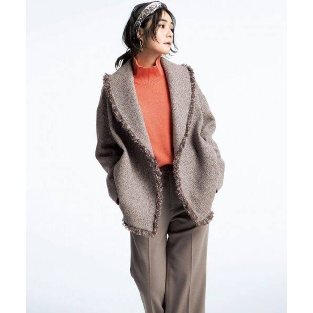 23区 - 定価¥86900美品✦23区MOESSMER ヘリンボーンツイード 23区 - 定価¥86900美品✦23区MOESSMER ヘリンボーンツイード