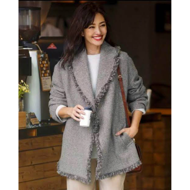 23区 - 定価¥86900美品✦23区MOESSMER ヘリンボーンツイード 23区 - 定価¥86900美品✦23区MOESSMER ヘリンボーンツイード