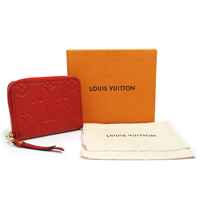 LOUIS VUITTON  ジッピーコインパース　レッド