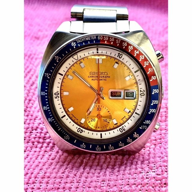 新品本物 SEIKO - セイコー ストップウォッチ 自動巻き 腕時計
