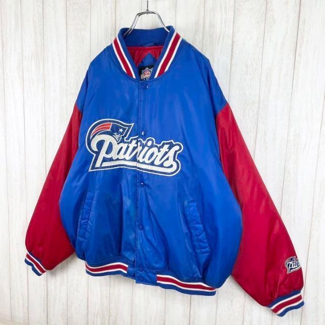 NFL】PATRIOTS ペイトリオッツ デカロゴ チームロゴ スタジャン セール