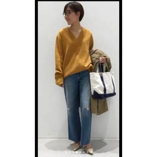 アパルトモンドゥーズィエムクラス(L'Appartement DEUXIEME CLASSE)のL'Appartement WOOL Cashmere V/N Knit(ニット/セーター)