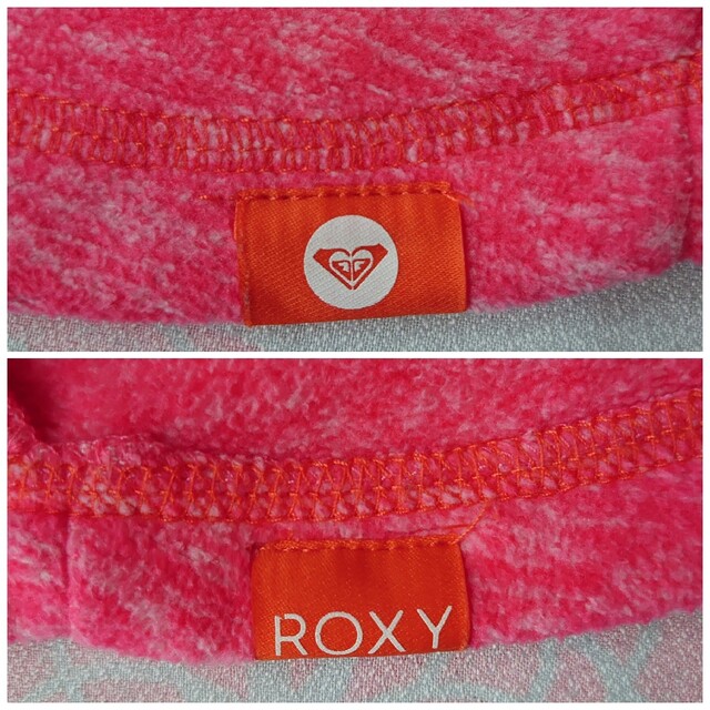 Roxy(ロキシー)のROXY【中古】フリース ジャケット レッド系 Mサイズ レディースのジャケット/アウター(その他)の商品写真