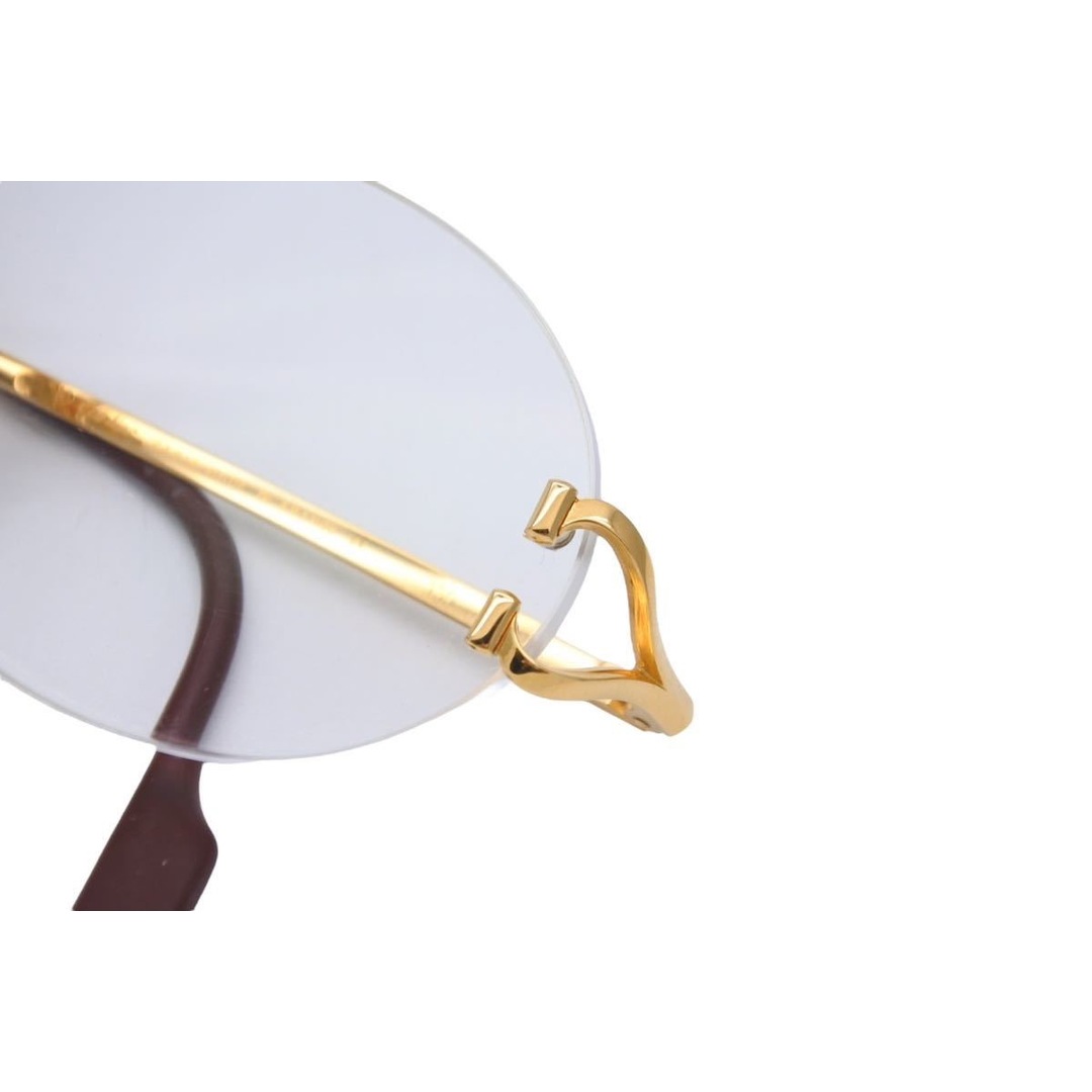 CARTIER カルティエ ヴィンテージ サングラス トリニティ ツーポイント