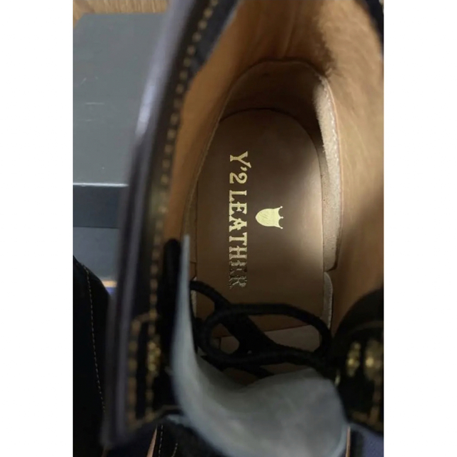 THE REAL McCOY'S(ザリアルマッコイズ)のY’2LEATHER  ワイツーレザー　インディゴホース　ワークブーツ　7 メンズの靴/シューズ(ブーツ)の商品写真