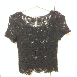 ザラ(ZARA)の♡zara♡レーストップス(カットソー(半袖/袖なし))