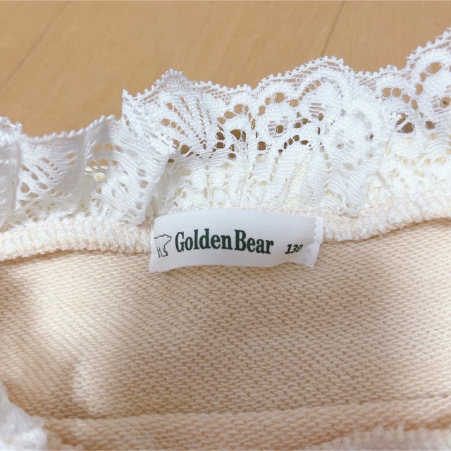 Golden Bear(ゴールデンベア)のゴールデンベア　ワンピース　130 キッズ/ベビー/マタニティのキッズ服女の子用(90cm~)(ワンピース)の商品写真