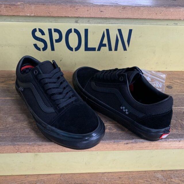 VANS バンズ スケシュー【SKATE OLD SKOOL】黒 27.0cm