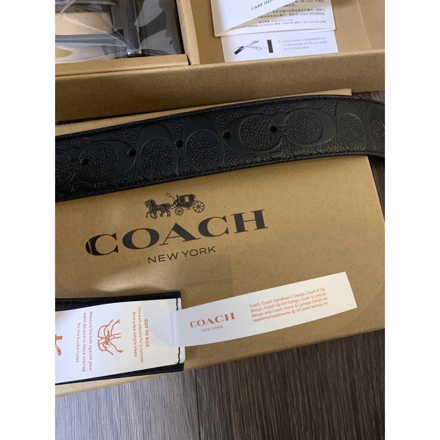 COACH - 新品未使用タグ付き コーチ ベルト coach リバーシブル ...