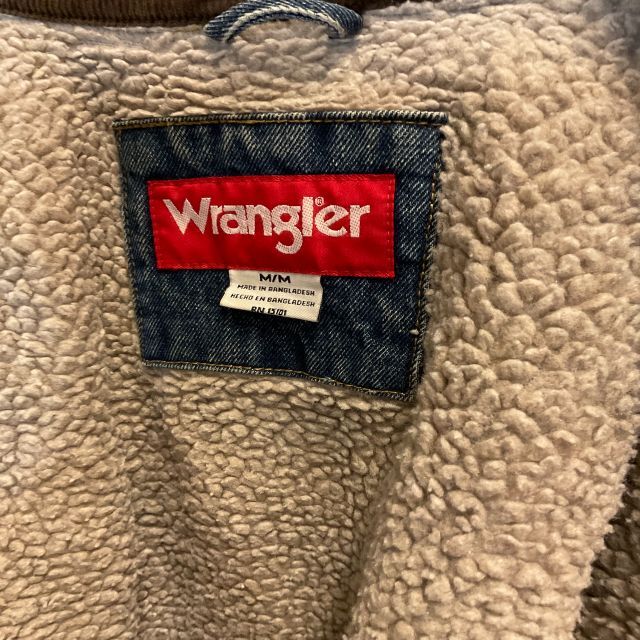 Wrangler   Wrangler ラングラー デニムジャケット コーデュロイ襟 裏