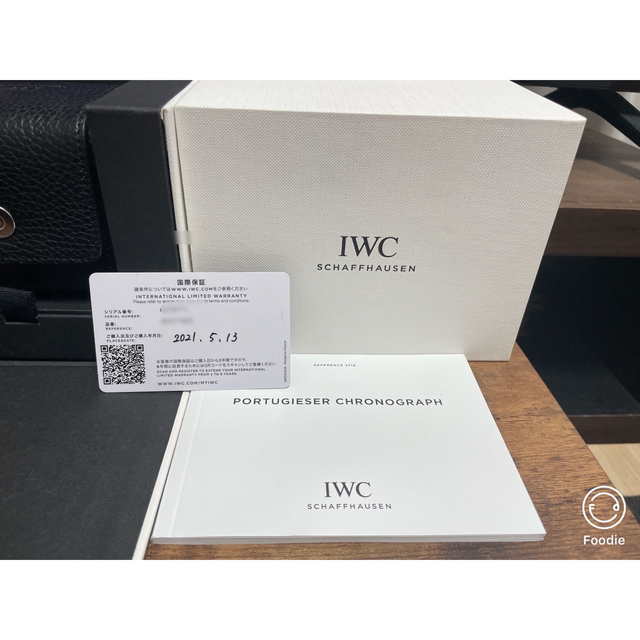 IWC(インターナショナルウォッチカンパニー)の最安値　IWC IW371605 スケルトンタイプ　青針 メンズの時計(腕時計(アナログ))の商品写真