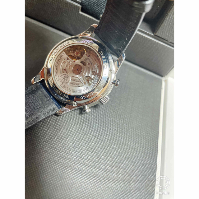 最安値　IWC IW371605 スケルトンタイプ　青針