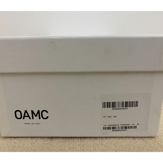 OAMC(オーエーエムシー)のOAMC DERBY SHOES ブラウン 40 新品未使用 メンズの靴/シューズ(ドレス/ビジネス)の商品写真