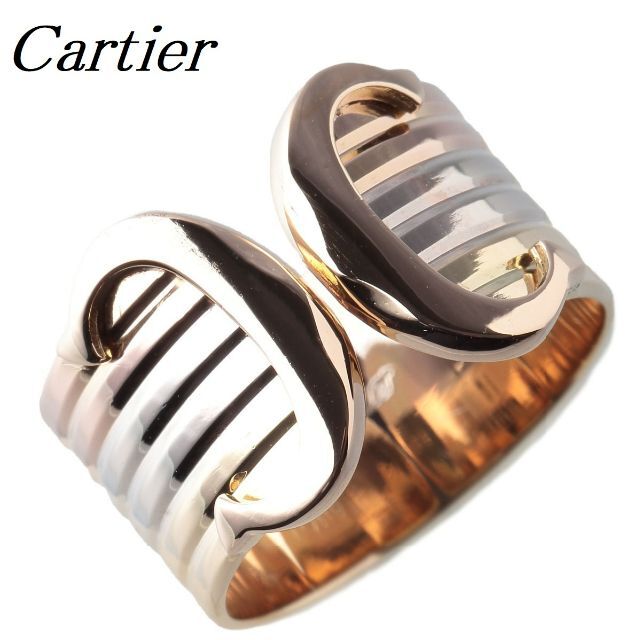 Cartier - カルティエ 2C リング LM スリーカラー ＃51 【9572】