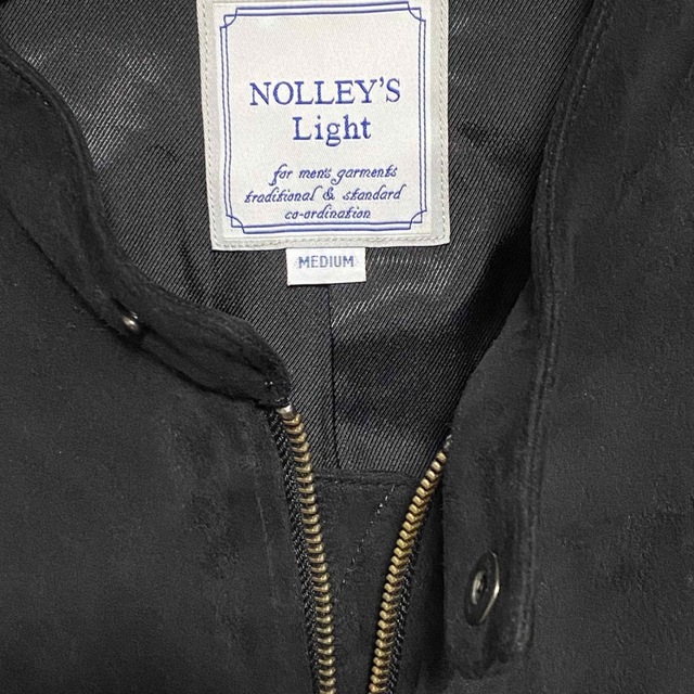 NOLLEY'S(ノーリーズ)のNOLLEY’S Light スエード　ジャケット　Mサイズ メンズのジャケット/アウター(ライダースジャケット)の商品写真