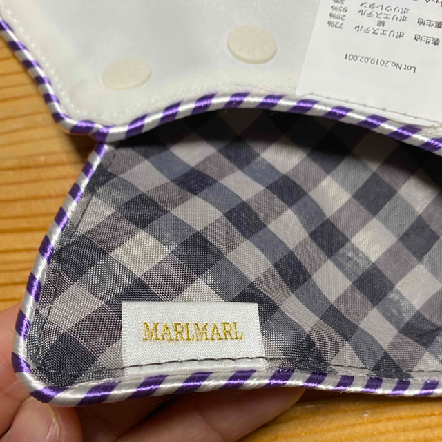 MARLMARL(マールマール)のMARLMARL よそ行き　スタイ　よだれかけ　 キッズ/ベビー/マタニティのこども用ファッション小物(ベビースタイ/よだれかけ)の商品写真