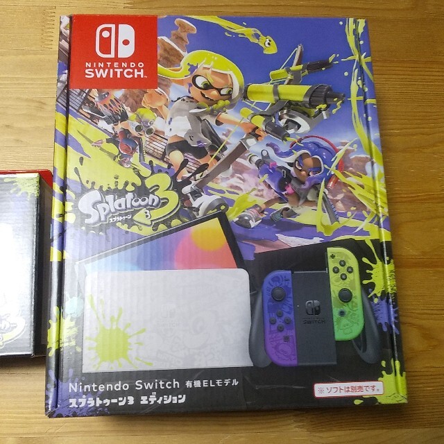 Nintendo Switchスプラトゥーン3エディション　本体プロコンセット