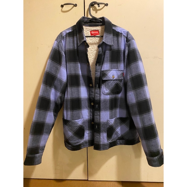 17aw Supreme Buffalo Plaid Sherpa キムタク 【同梱不可 ...