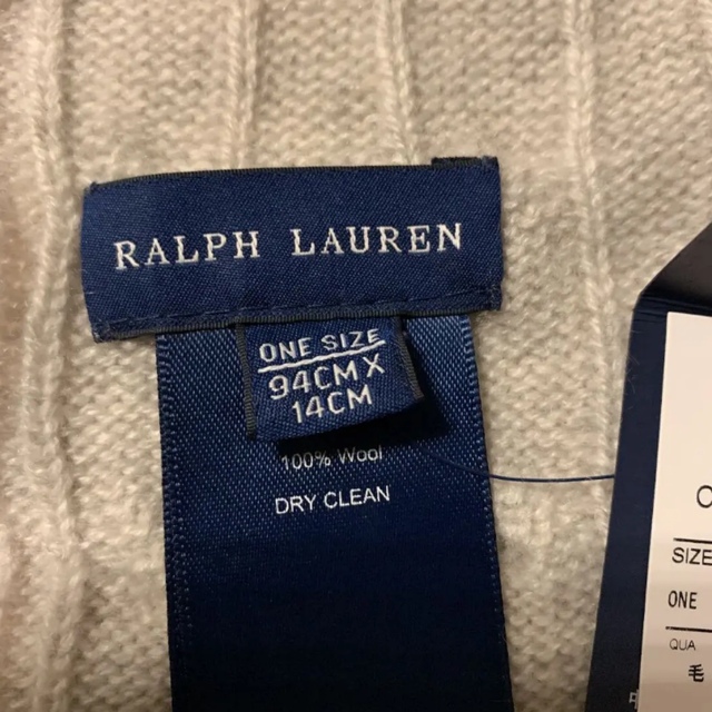Ralph Lauren(ラルフローレン)の新品 ラルフローレン ベビー マフラー キッズ/ベビー/マタニティのこども用ファッション小物(マフラー/ストール)の商品写真