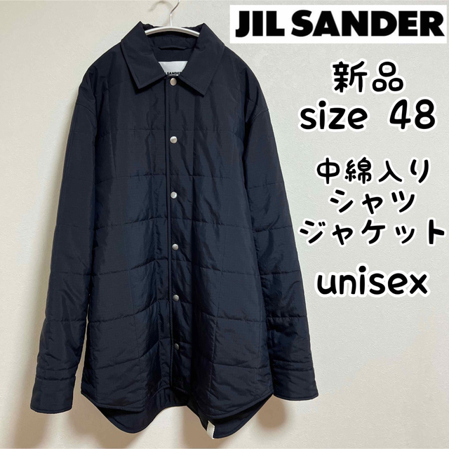 同梱不可】 Jil +中綿入りキルティングジャケット48サイズブラック