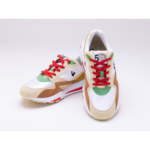 le coq sportif(ルコックスポルティフ)のルコックスポルティフ 天下一品コラボスニーカー 27.0cm メンズの靴/シューズ(スニーカー)の商品写真