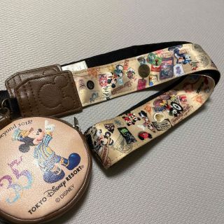 ディズニー(Disney)のカメラストラップ⌇⌇35周年ディズニーランド購入(キャラクターグッズ)