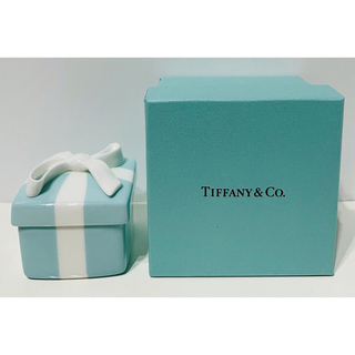 ティファニー(Tiffany & Co.)のティファニー TIFFANY＆CO ミニブルーボックス 置物 リングピロー(小物入れ)