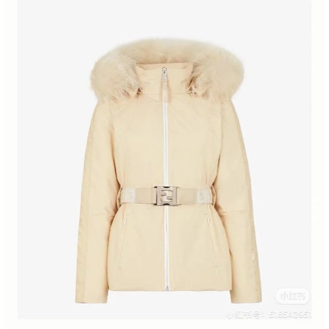 入荷中 FENDI 【フェンディ】FFモチーフバックルスキージャケット 38