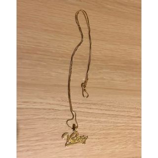 限定品 KEBOZ ICON LOGO NECKLACE【GOLD】-