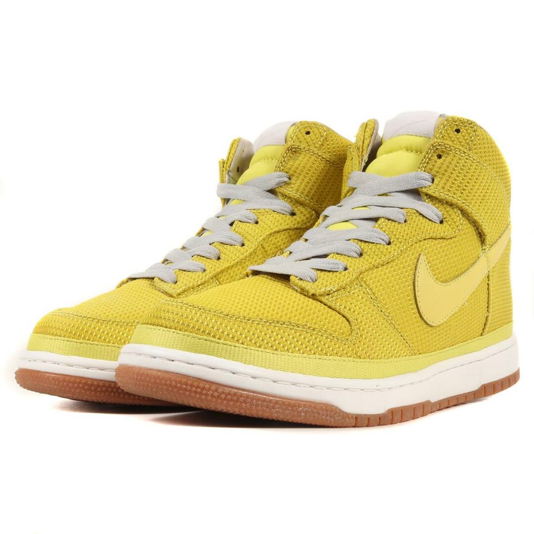 NIKE ナイキ DUNK HIGH SUPREME (2009年製 / 324759-331) ダンク ハイ シュプリーム エレクトロライム オゾンナチュラル サイズ：US10 28.0cm スニーカー 【メンズ】【美品】【R020】