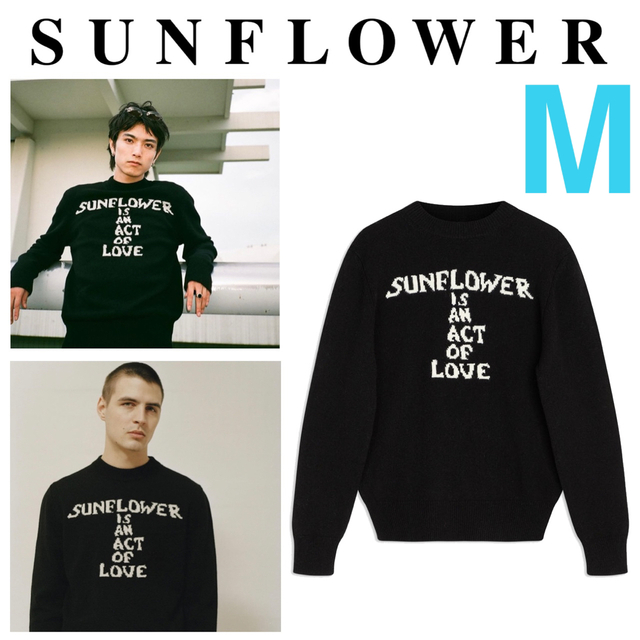 SUNFLOWER MOON LOVE KNIT M Size | SUNFLOWER MOON LOVE KNIT Our's