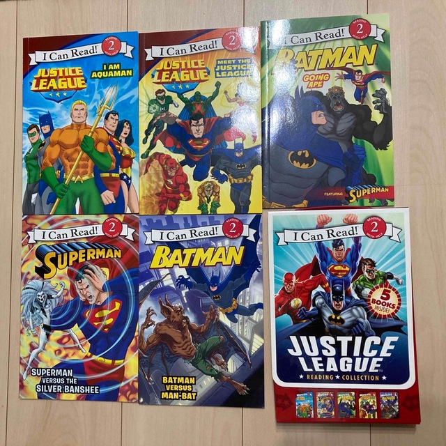 セールJustice league I Can Read 2 スーパーマン　DC キッズ/ベビー/マタニティのおもちゃ(知育玩具)の商品写真