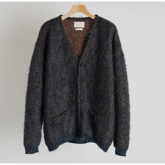 カーディガン22AW 4COLOR MIX JACQUARD MOHIAR CARDIGAN