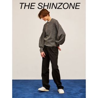 シンゾーン(Shinzone)の【新品】THE SHINZONE CHRYSLER PANTS ブラック 34(カジュアルパンツ)