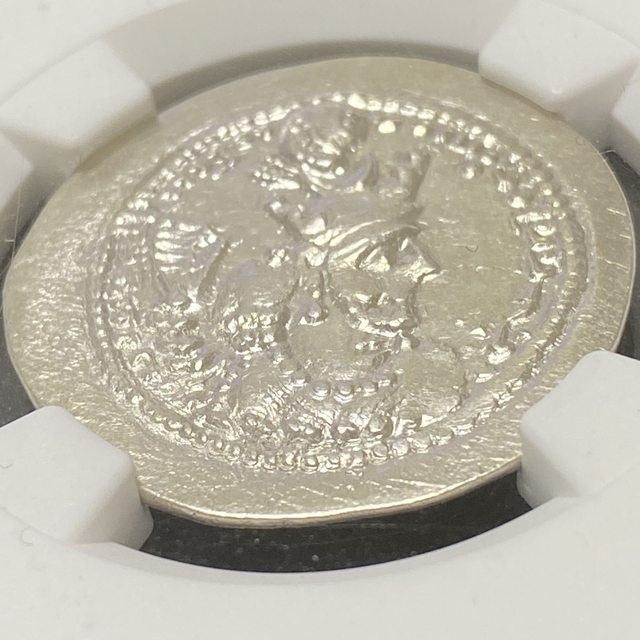 限定数のみ! 420-438年 イラン ササン朝 ドラクマ銀貨 古代コイン