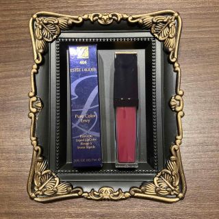 エスティローダー(Estee Lauder)の【新品未使用】エスティローダー リキッド リップカラー 404オーキッドフレア(口紅)