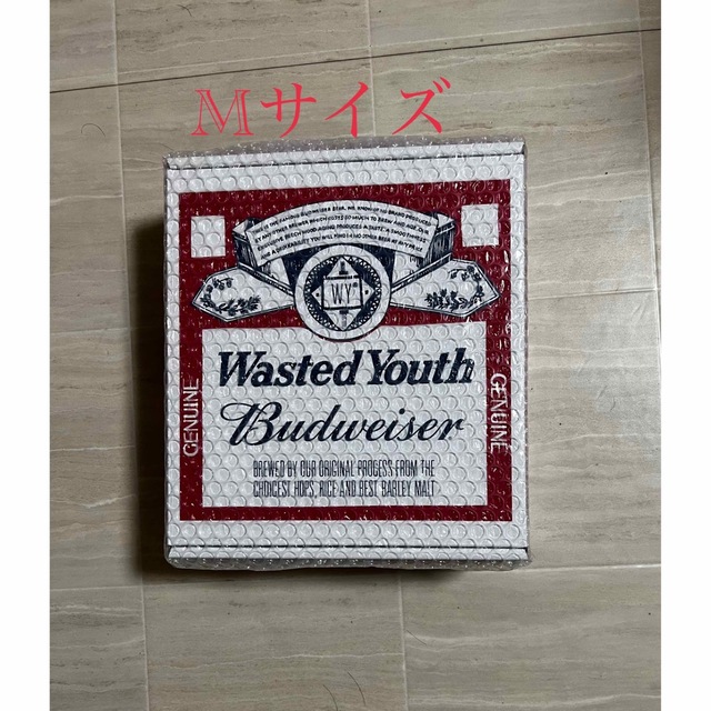 GDC(ジーディーシー)のMサイズ wasted youth Budweiser BOX付き メンズのトップス(Tシャツ/カットソー(半袖/袖なし))の商品写真