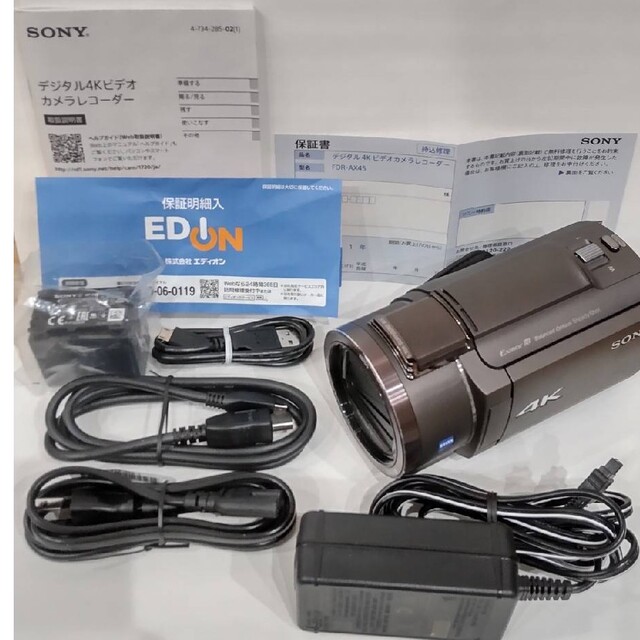 爆買いセール SONY - 新品 SONY デジタル4Kビデオカメラレコーダー FDR