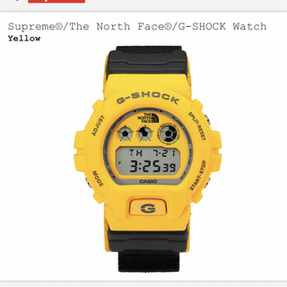シュプリーム(Supreme)のSupreme The North Face G-SHOCK yellow(腕時計(デジタル))