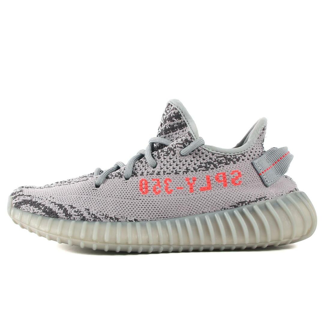 adidas アディダス YEEZY BOOST 350 V2 BELUGA 2.0 (AH2203) 17AW  イージーブースト グレー ボラン サイズ：US5 23.0cm スニーカー コラボ【レディース】【美品】