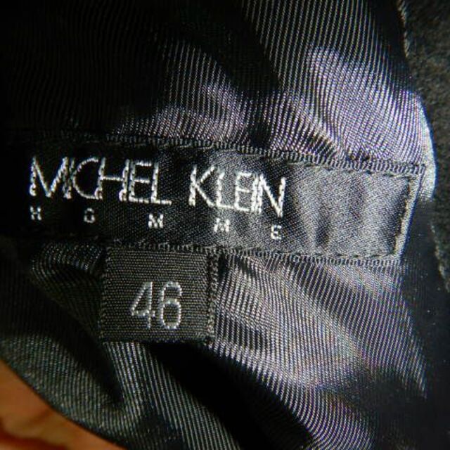 MICHEL KLEIN HOMME(ミッシェルクランオム)のo5701　ミッシェルクラン　ウール混　スタンドカラー　デザイン　ジャケット メンズのジャケット/アウター(その他)の商品写真