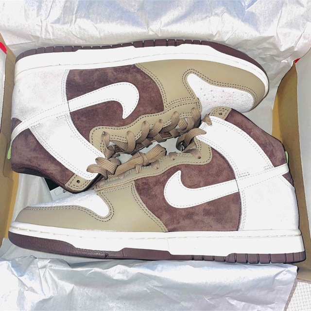 Nike Dunk High PRM "Light Chocolate"