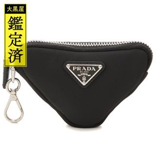 プラダ(PRADA)のプラダ Re Nylon ミニポーチ ブラック ナイロン/レザー【430】(ポーチ)