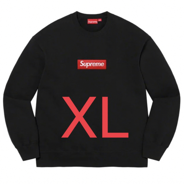 Supreme Box Logo Crewneck シュプリームボックスロゴXL