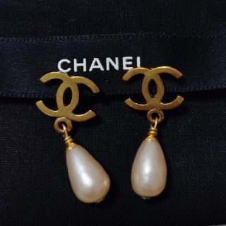 シャネル ティアドロップ イヤリングの通販 13点 | CHANELのレディース