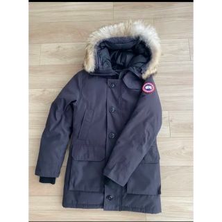 カナダグース(CANADA GOOSE)のモッズコート カナダグース　ブラック　XS(ダウンジャケット)