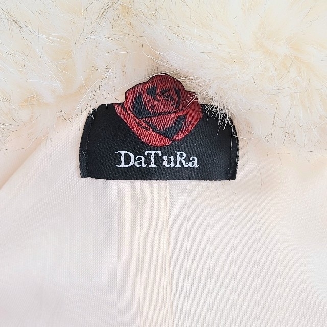 DaTuRa(ダチュラ)のDaTuRa★バブリーダーリンニットコート レディースのジャケット/アウター(毛皮/ファーコート)の商品写真