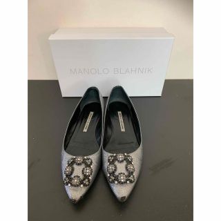 マノロブラニク(MANOLO BLAHNIK)のMANOLO BLAHNIK. ハンギシ　37  12/24まで(ハイヒール/パンプス)