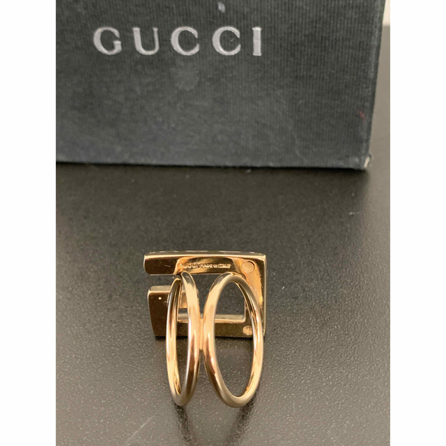 Gucci(グッチ)のGUCCI スカーフリング　12/24まで レディースのアクセサリー(その他)の商品写真